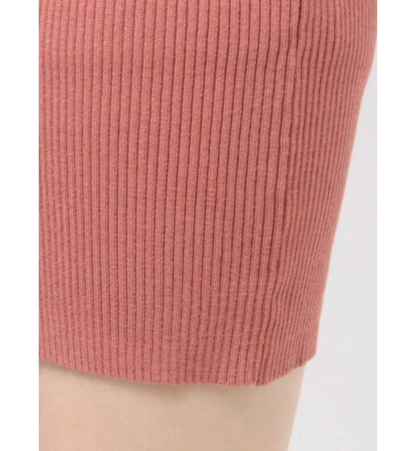 RESEXXY「ストリングデザインタイトニットワンピース」|ワンピース|