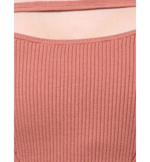 RESEXXY「ストリングデザインタイトニットワンピース」|ワンピース|