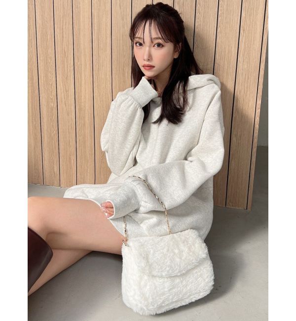RESEXXY「裏起毛スウェットミニワンピース」|ワンピース|