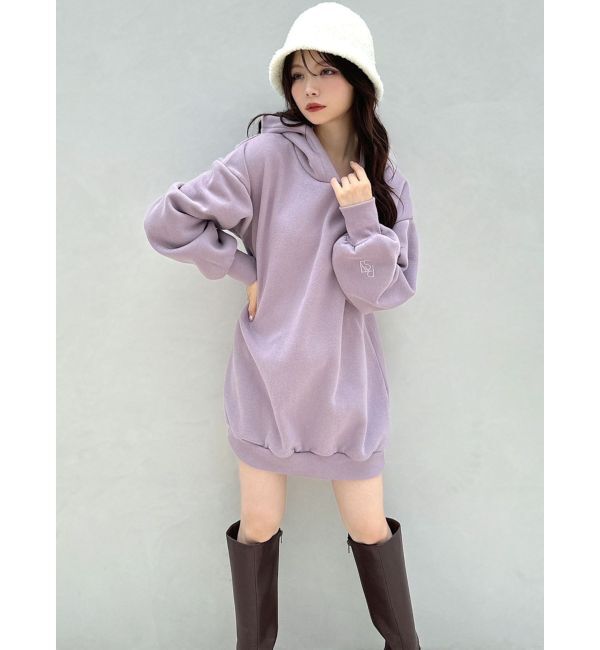 RESEXXY「裏起毛スウェットミニワンピース」|ワンピース|