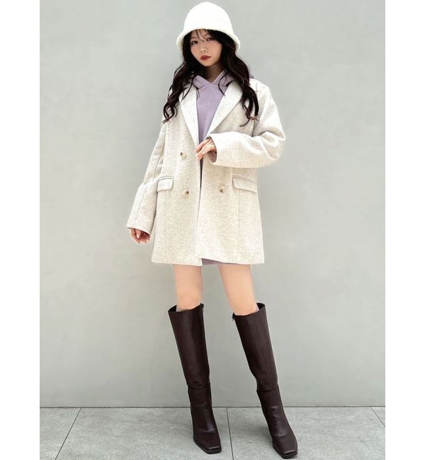 RESEXXY「裏起毛スウェットミニワンピース」|ワンピース|