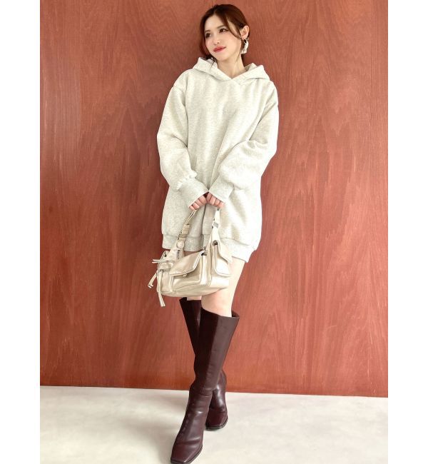 RESEXXY「裏起毛スウェットミニワンピース」|ワンピース|