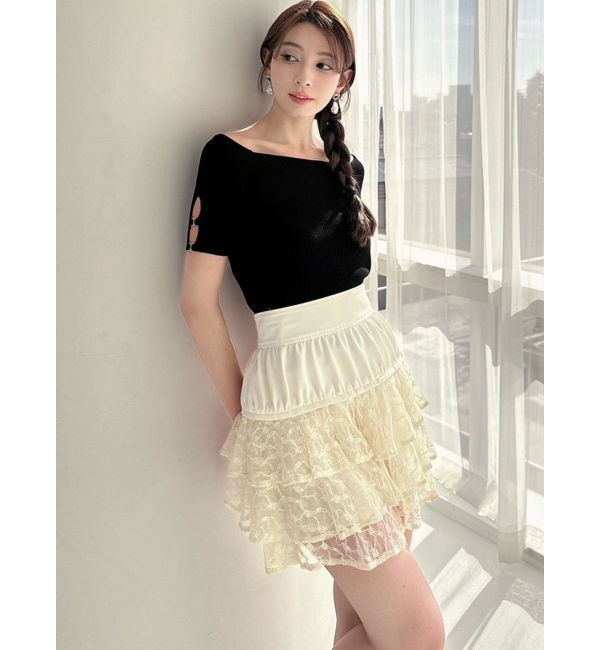 RESEXXY「スリーブデザインニットトップス」|ニット・セーター|