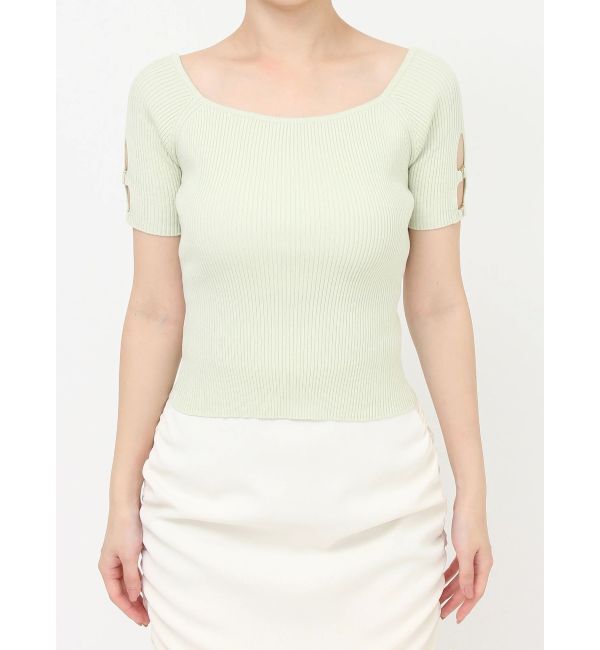 RESEXXY「スリーブデザインニットトップス」|ニット・セーター|