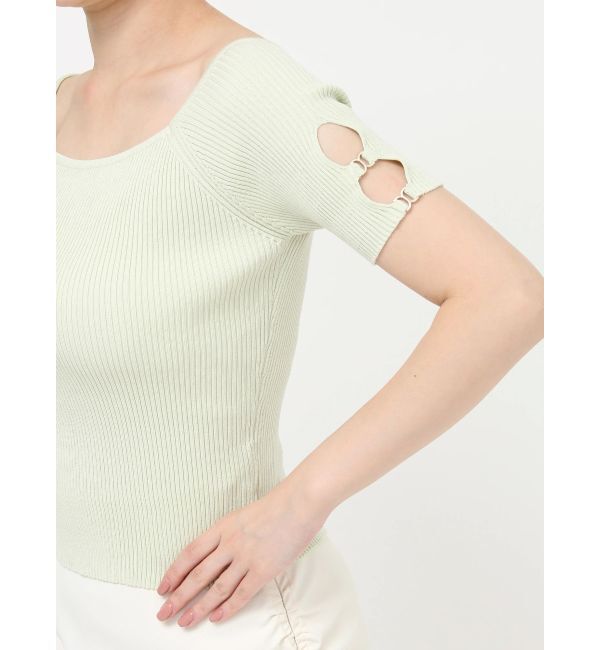 RESEXXY「スリーブデザインニットトップス」|ニット・セーター|