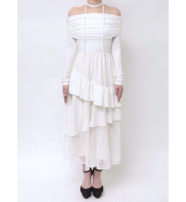 RESEXXY「オフショルドッキングワンピース」|ワンピース|