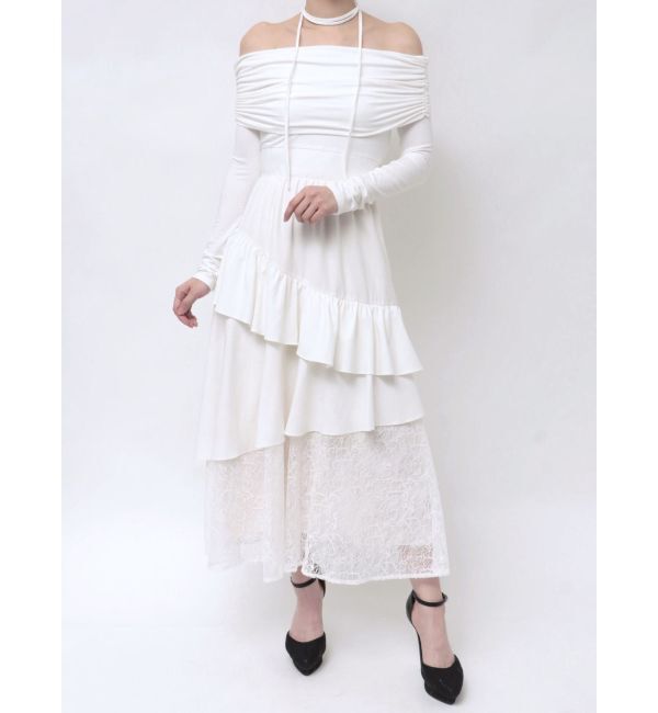 RESEXXY「オフショルドッキングワンピース」|ワンピース|