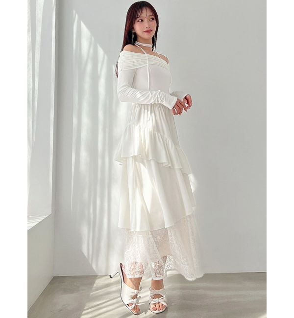 RESEXXY「オフショルドッキングワンピース」|ワンピース|