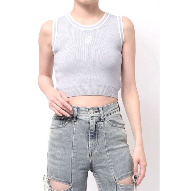 RESEXXY「バイカラーアメスリニット」|タンクトップ|