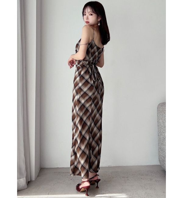 RESEXXY「ドレープストリングキャミワンピース」|ワンピース|