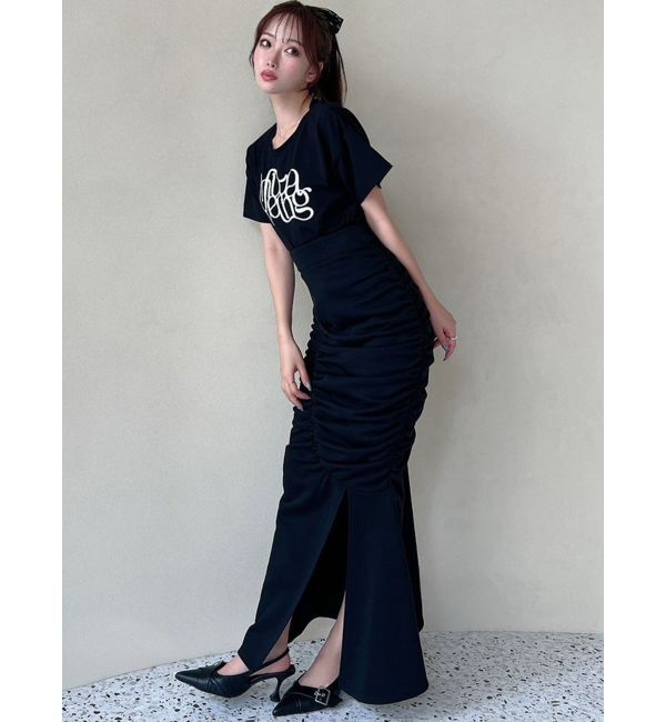 RESEXXY「ギャザーマーメイドスカート【セットアップ着用可能】」|スカート|