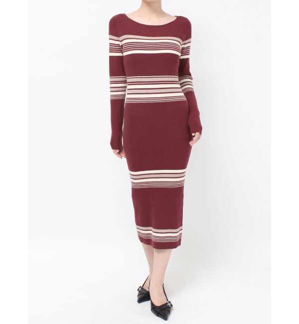 RESEXXY「リブニットワンピース【ブルーWEB限定カラー】」|ワンピース|