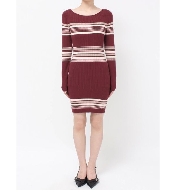 RESEXXY「リブニットワンピース【ブルーWEB限定カラー】」|ワンピース|