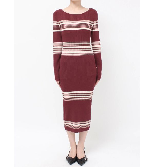 RESEXXY「リブニットワンピース【ブルーWEB限定カラー】」|ワンピース|