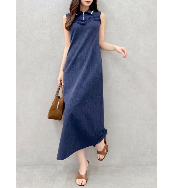 dazzlin「フチフリルレイヤードワンピース」|ワンピース|