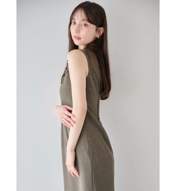 dazzlin「フチフリルレイヤードワンピース」|ワンピース|