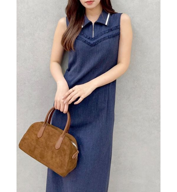 dazzlin「フチフリルレイヤードワンピース」|ワンピース|