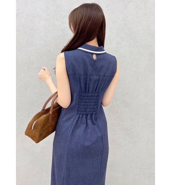 dazzlin「フチフリルレイヤードワンピース」|ワンピース|