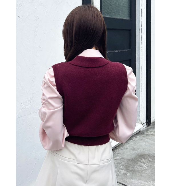 dazzlin「アーガイルニットトップス」|ニット・セーター|