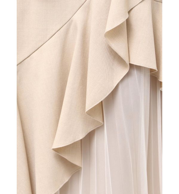 dazzlin「アシメプリーツマーメイドスカート」|スカート|