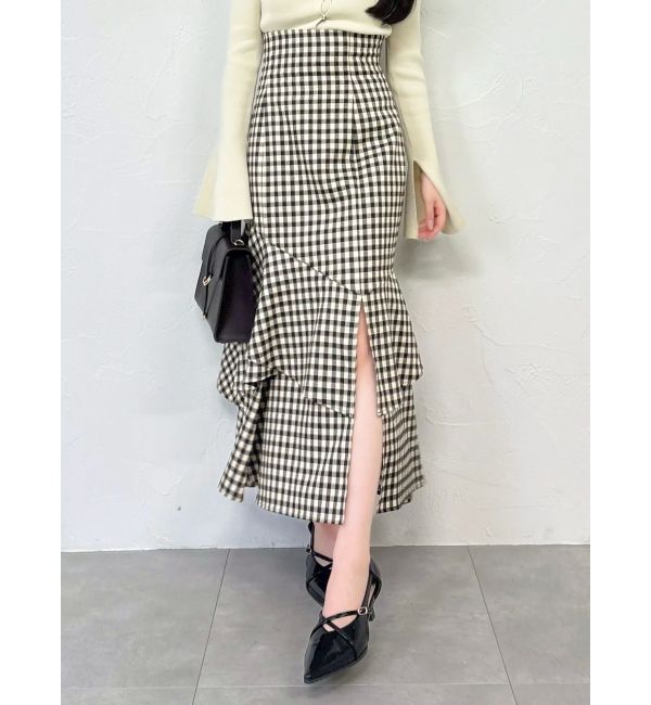 dazzlin「バックレースアップアシメマーメイドスカート」|スカート|