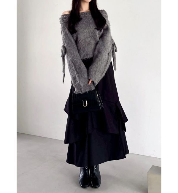 dazzlin「バックレースアップアシメマーメイドスカート」|スカート|