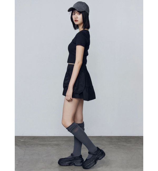 EMODA「スプレープリントコンパクトTシャツ」|Tシャツ・カットソー|