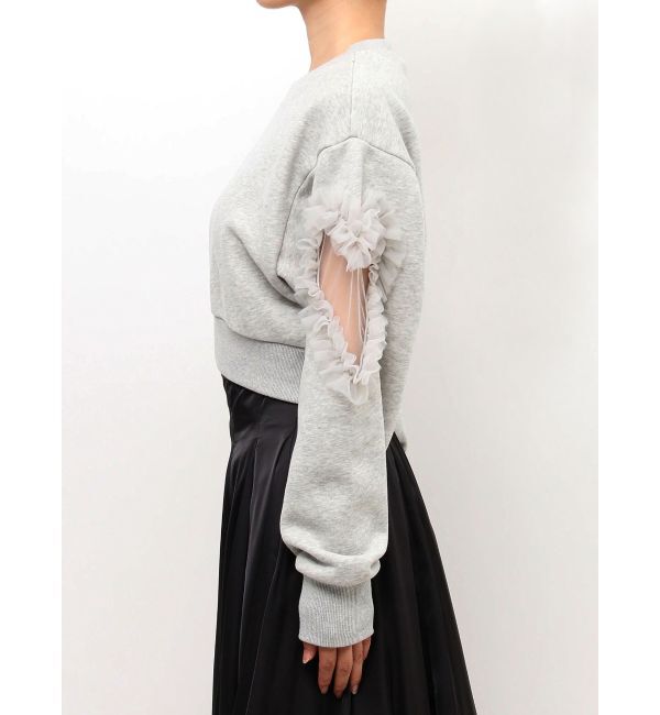 MERCURYDUO「アームモチーフ裏毛カットソー」|Tシャツ・カットソー|