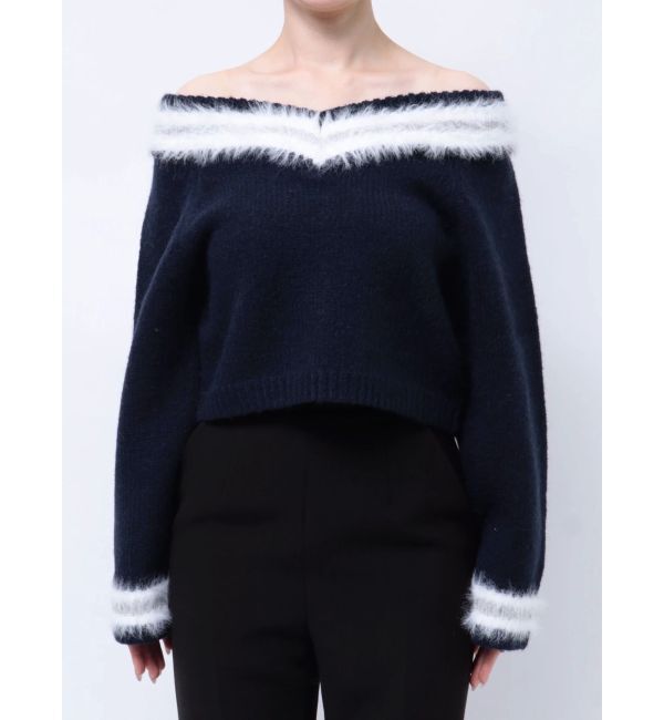 MERCURYDUO「シャギーチルデンニット」|ニット・セーター|