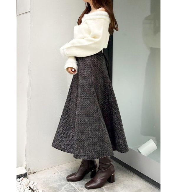 MERCURYDUO「シャギーチルデンニット」|ニット・セーター|