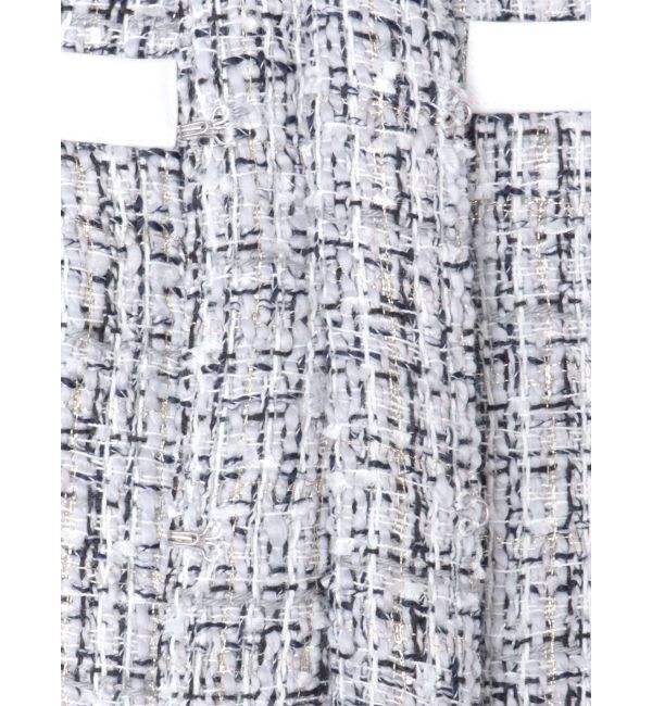 MERCURYDUO「ツイードノーカラージャケット」|その他|