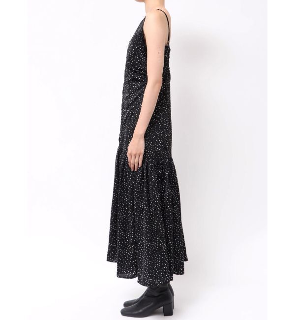 MERCURYDUO「ドットプリントナローワンピース」|ワンピース|