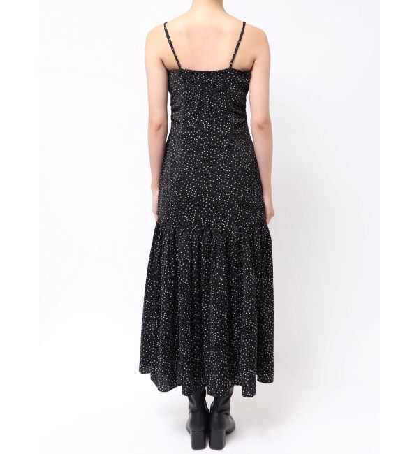 MERCURYDUO「ドットプリントナローワンピース」|ワンピース|