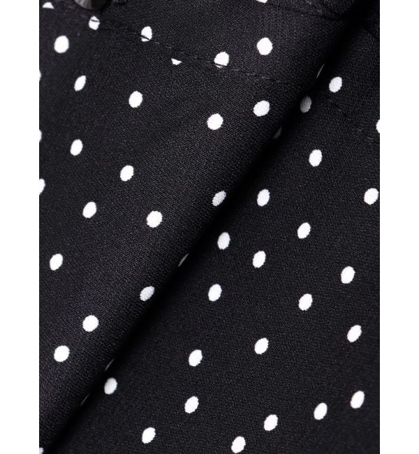MERCURYDUO「ドットプリントナローワンピース」|ワンピース|