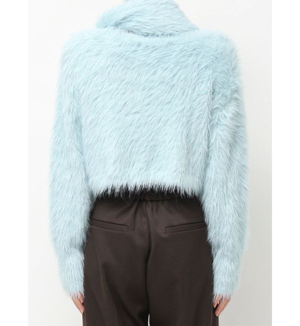 MERCURYDUO「ロングシャギーマフラーセットニット」|ニット・セーター|