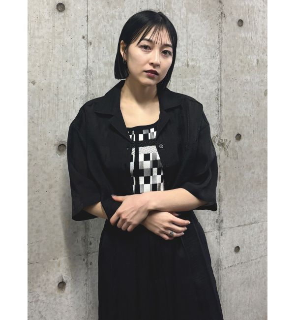 MURUA「オープンカラーシアーシャツ」|シャツ・ブラウス|