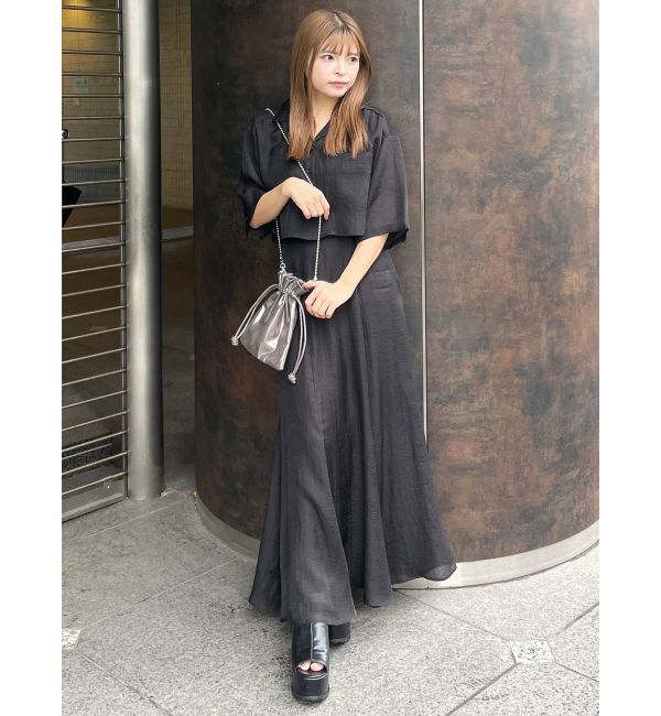 MURUA「オープンカラーシアーシャツ」|シャツ・ブラウス|