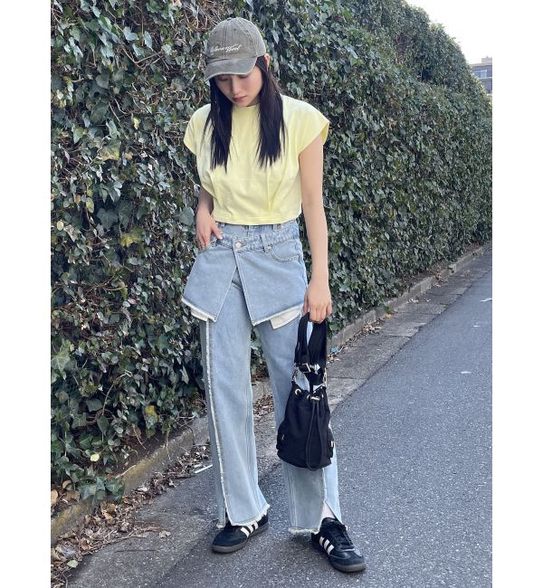 MURUA「ヘムタックタンクトップ」|Tシャツ・カットソー|