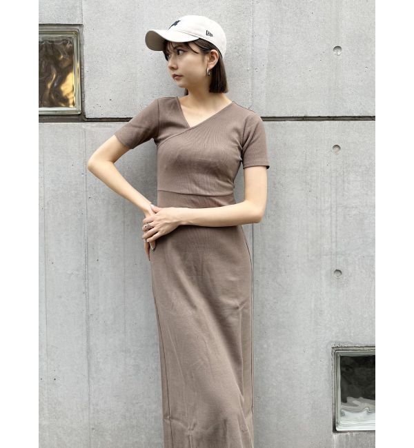 MURUA「アシメネックバックオープンワンピース」|ワンピース|