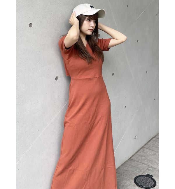 MURUA「アシメネックバックオープンワンピース」|ワンピース|