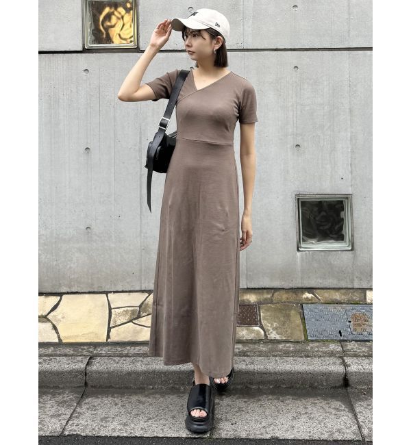 MURUA「アシメネックバックオープンワンピース」|ワンピース|