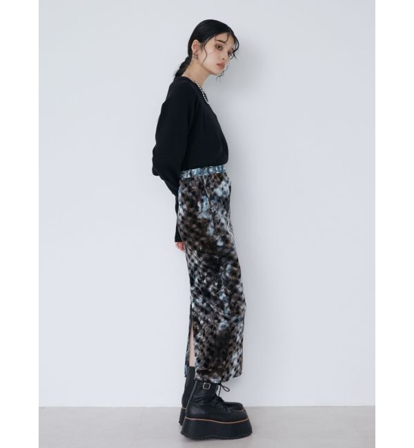 MURUA「クルーネックボリュームスリーブニット」|ニット・セーター|