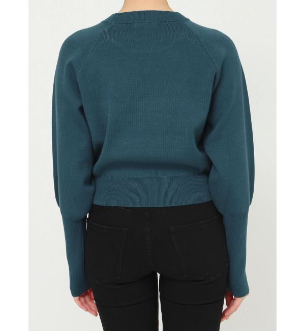 MURUA「クルーネックボリュームスリーブニット」|ニット・セーター|