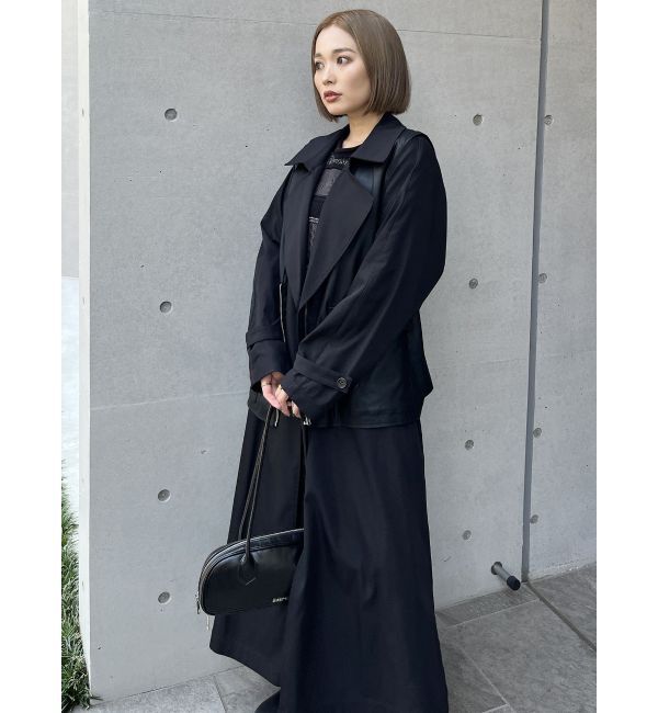 MURUA「ジレレイヤードトレンチコート【マルチウェイ】」|トレンチコート|