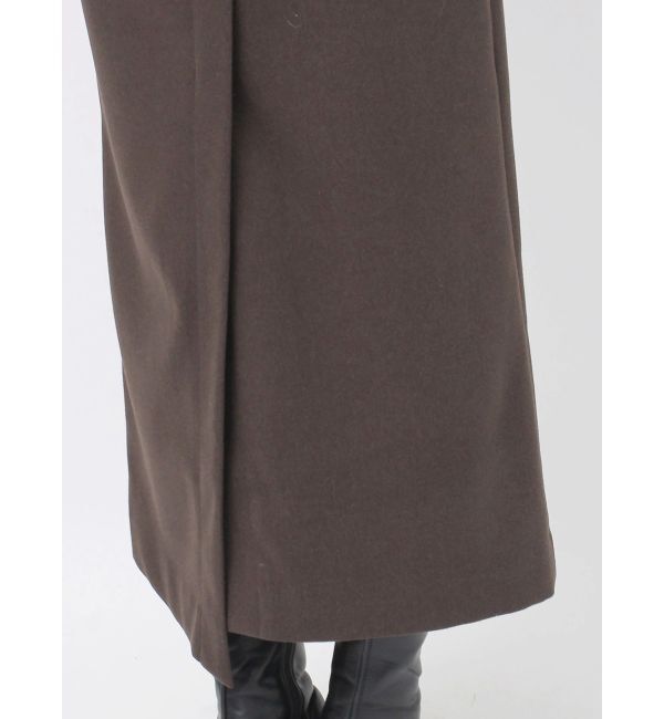 MURUA「ウールライクアシメジャンパースカート」|ワンピース|