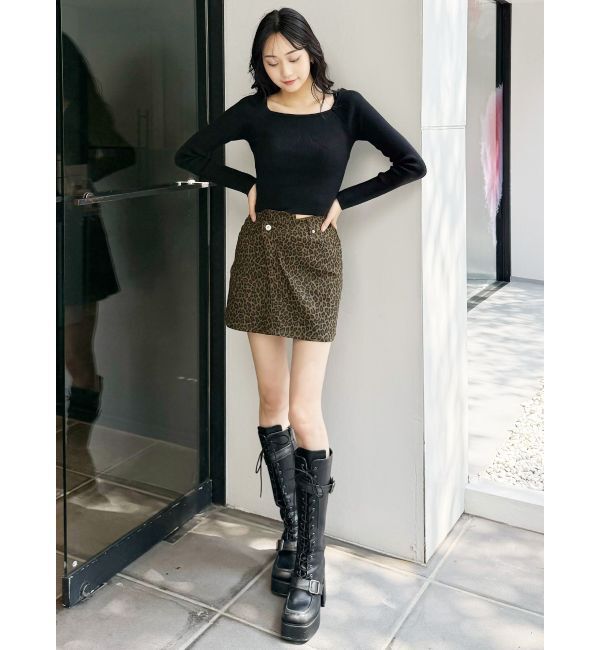 MURUA「ベーシックリブニット」|ニット・セーター|