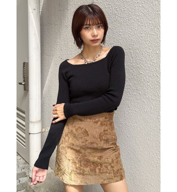 MURUA「ベーシックリブニット」|ニット・セーター|