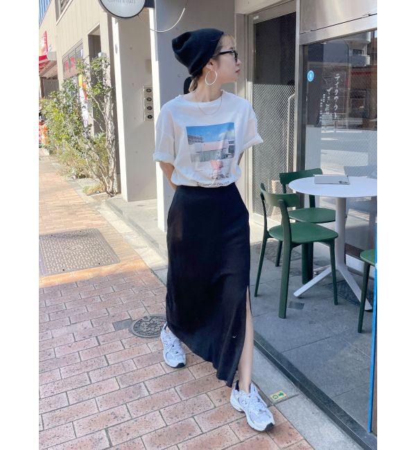 Ungrid「スリットフレアスカート」|スカート|