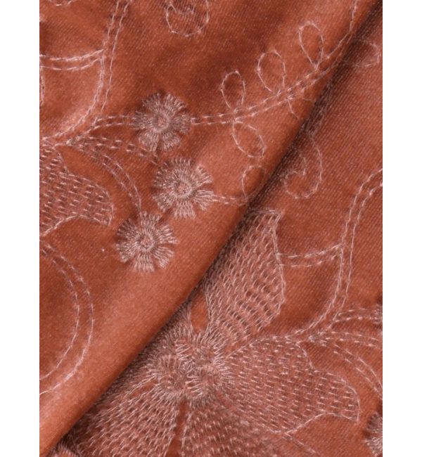 Ungrid「ベロア刺繍デザインキャミ」|キャミソール|