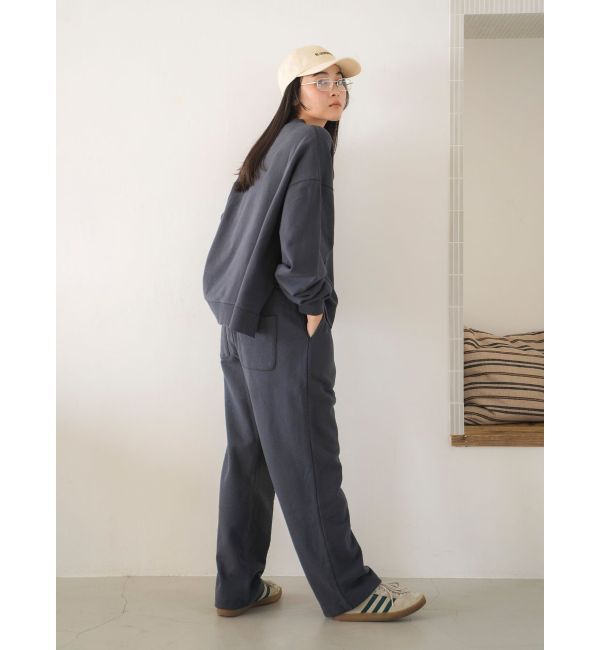 Ungrid「NUTMEG別注 ロゴデザインスウェットパンツ」|その他|